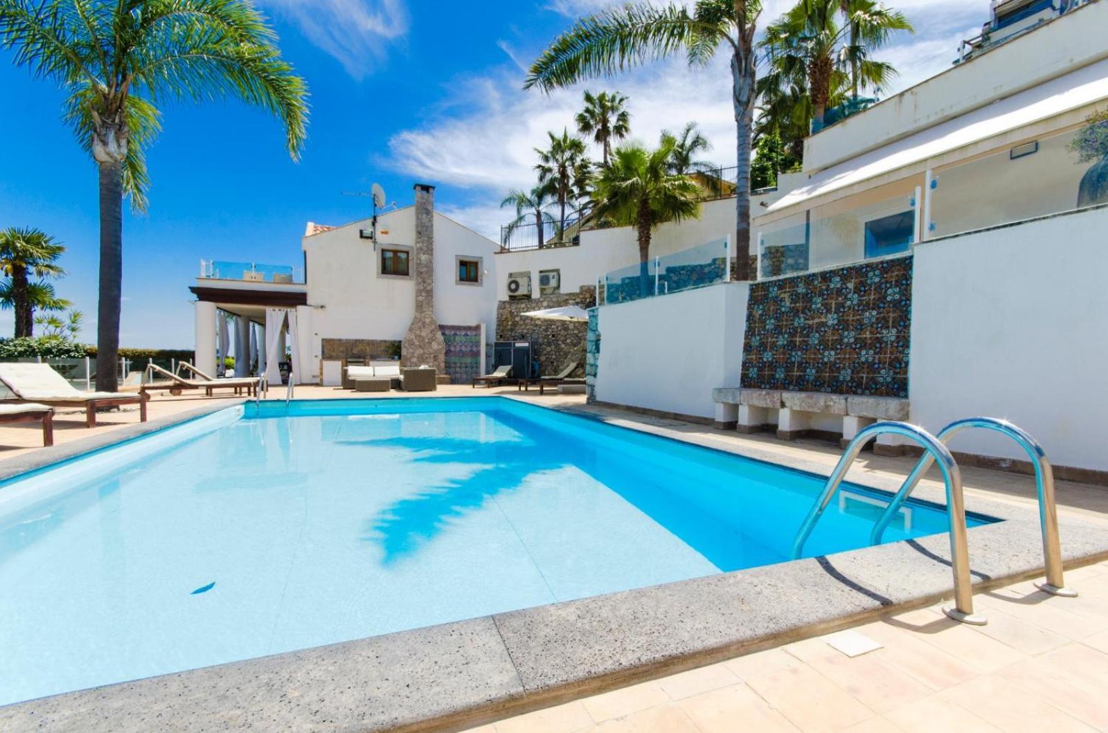 Villa Zagara Garden Spectacular Sea View In ตาออร์มินา ภายนอก รูปภาพ