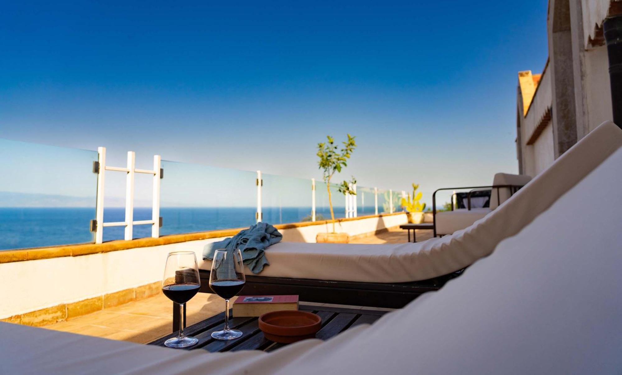 Villa Zagara Garden Spectacular Sea View In ตาออร์มินา ภายนอก รูปภาพ