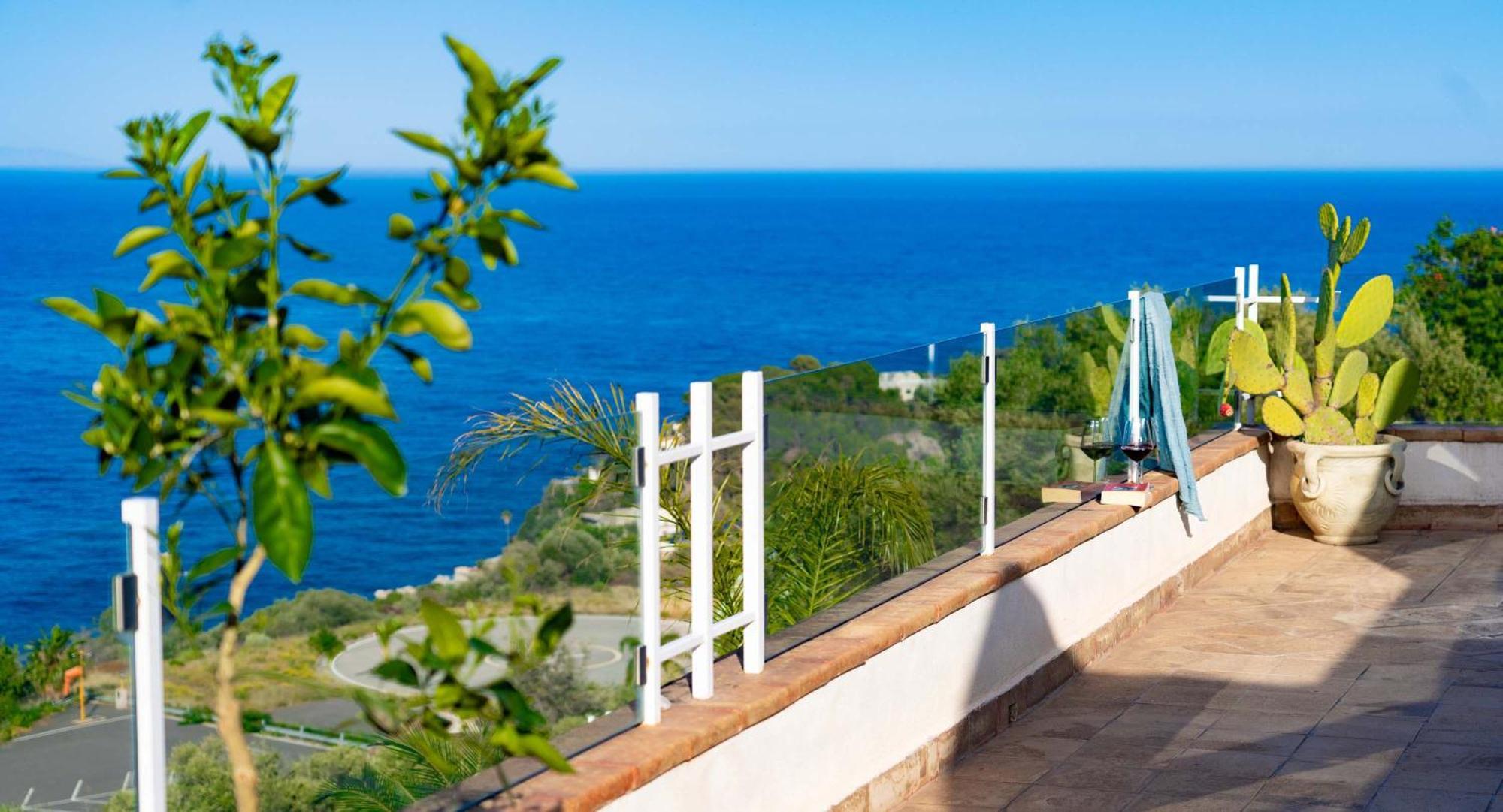 Villa Zagara Garden Spectacular Sea View In ตาออร์มินา ภายนอก รูปภาพ
