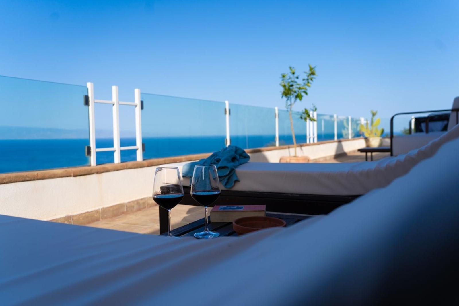 Villa Zagara Garden Spectacular Sea View In ตาออร์มินา ภายนอก รูปภาพ