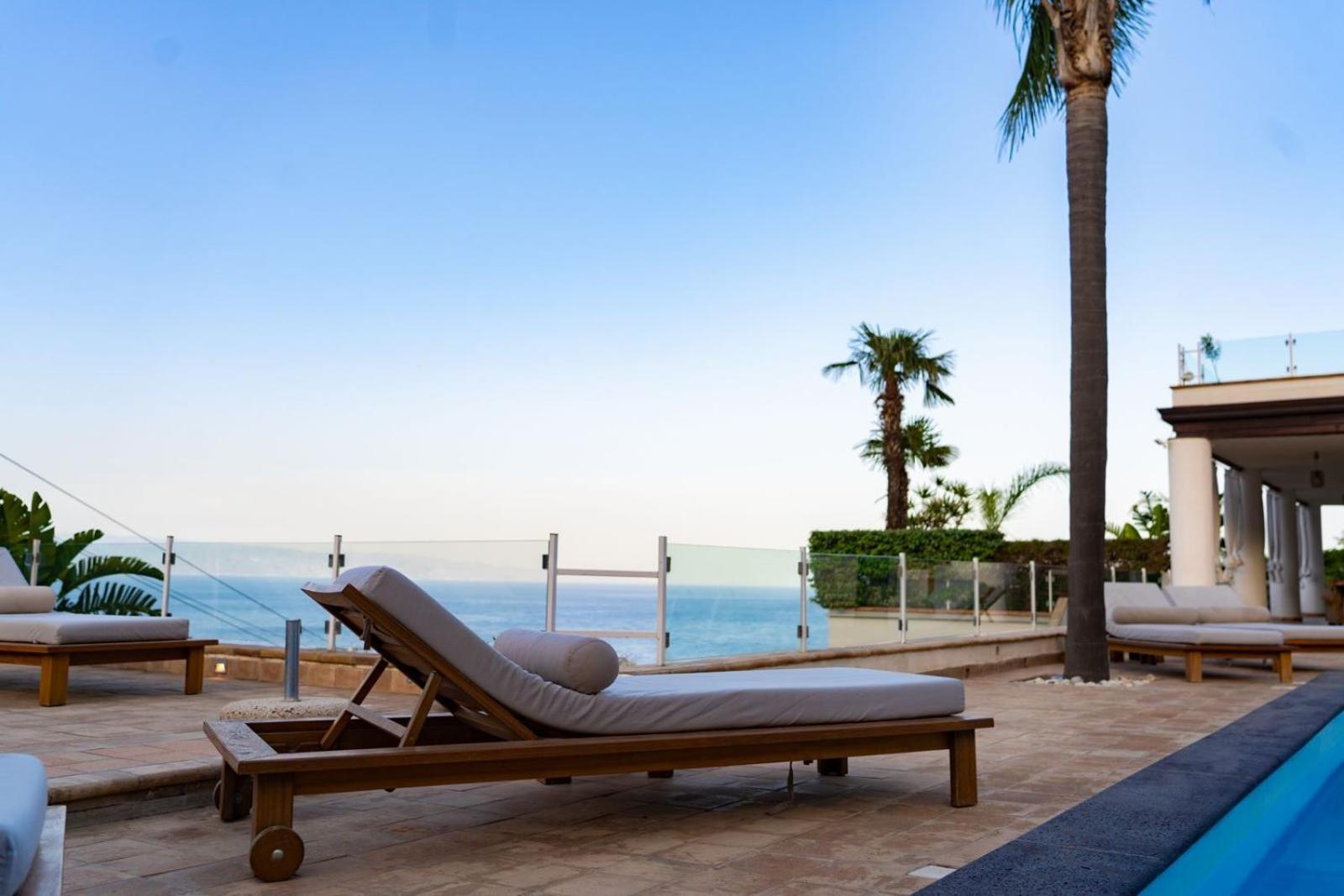 Villa Zagara Garden Spectacular Sea View In ตาออร์มินา ภายนอก รูปภาพ