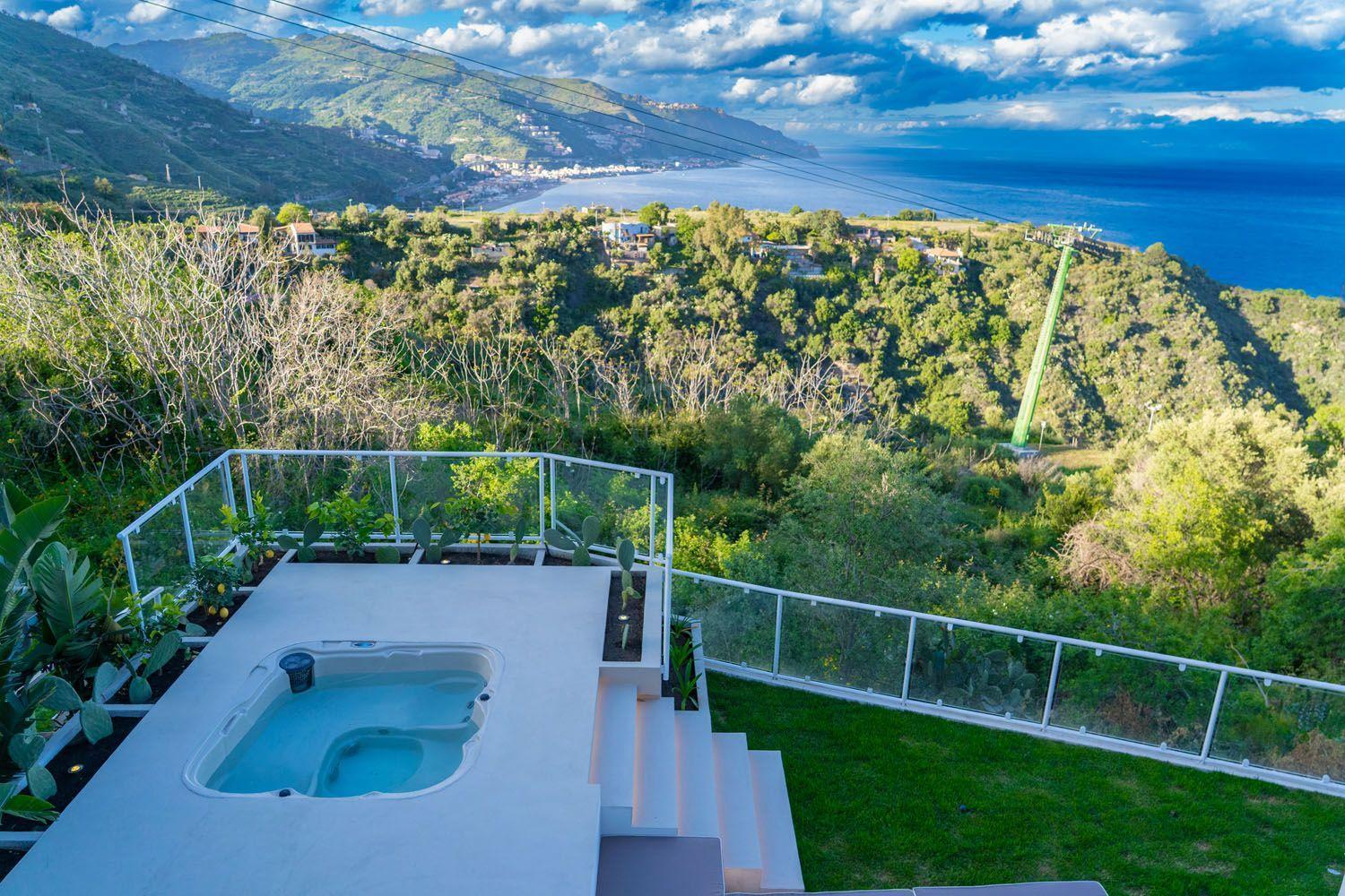 Villa Zagara Garden Spectacular Sea View In ตาออร์มินา ภายนอก รูปภาพ