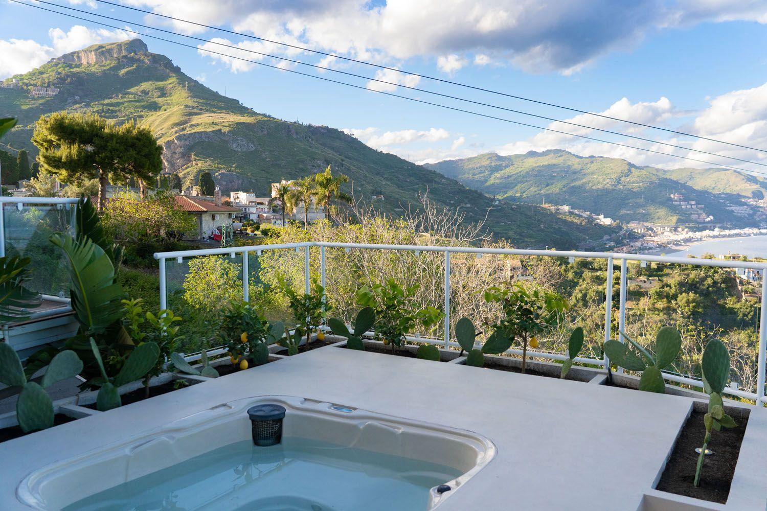 Villa Zagara Garden Spectacular Sea View In ตาออร์มินา ภายนอก รูปภาพ